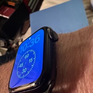 Apple Series 3 WIFI and Cellular 44mm Space Gray with Midnight Band OBOX & ACC